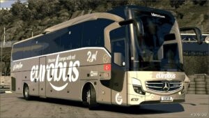 ETS2 Mercedes-Benz Mod: Mercedes Benz Travego 16 SHD Euro 6 Konfor Turizm Kurumsal Skinpack V4.0 (Image #2)