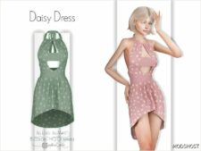 Sims 4 Female Clothes Mod: Daisy Dress – ACN 468 (Featured)