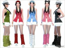 Sims 4 Female Clothes Mod: LEA Summer Outfit (Featured)