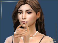 Sims 4 Female Accessory Mod: Orla Earrings (Image #2)