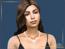 Sims 4 Female Accessory Mod: Orla Necklace (Image #2)