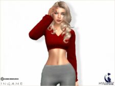 Sims 4 Female Clothes Mod: Darlene SET (Image #2)