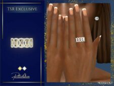 Sims 4 Female Accessory Mod: Natasha Ring (Featured)