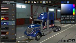 ETS2 International Truck Mod: Lonestar 1.50 (Image #3)