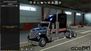 ETS2 International Truck Mod: Lonestar 1.50 (Image #5)