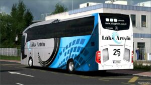 ETS2 Mercedes-Benz Skin Mod: Mercedes Benz Travego Luks Artvin 1.50 (Image #3)