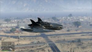 GTA 5 Aircraft Mod: 1989 Batwing Add-On (Image #4)