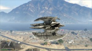 GTA 5 Aircraft Mod: 1989 Batwing Add-On (Image #5)