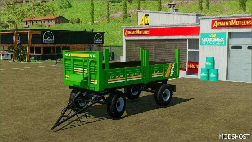 FS22 Mod: Sayginlar Agricultural Trailer (Featured)