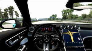 ETS2 Mercedes-Benz Car Mod: Mercedes-Amg C63 S E Performance 2024 V1.1 (Image #4)