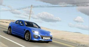 BeamNG Mazda Car Mod: RX8 NEW 0.32 (Featured)