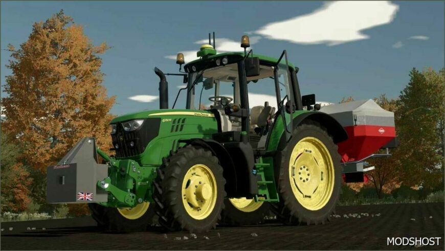 FS22 John Deere Tractor Mod: 6M Pack V1.3 (Featured)