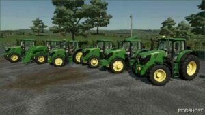 FS22 John Deere Tractor Mod: 6M Pack V1.3 (Image #3)