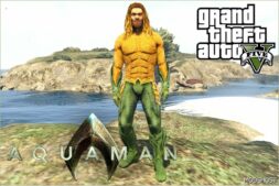 GTA 5 Player Mod: Aquaman! King of Atlantis!! (Featured)