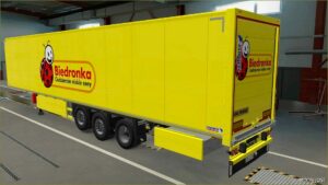 ETS2 Schmitz Mod: Skin Biedronka Schmitz Cargobull S.KO Cool 31 07 2024 1.50 (Image #14)