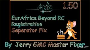 ETS2 Map Mod: Eurafrica beyond RC Registration Seperator FIX V1.1 (Featured)