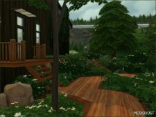 Sims 4 Mod: Rear Deck House (Image #4)