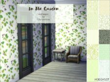 Sims 4 Mod: in The Garden Wallpaper (Featured)