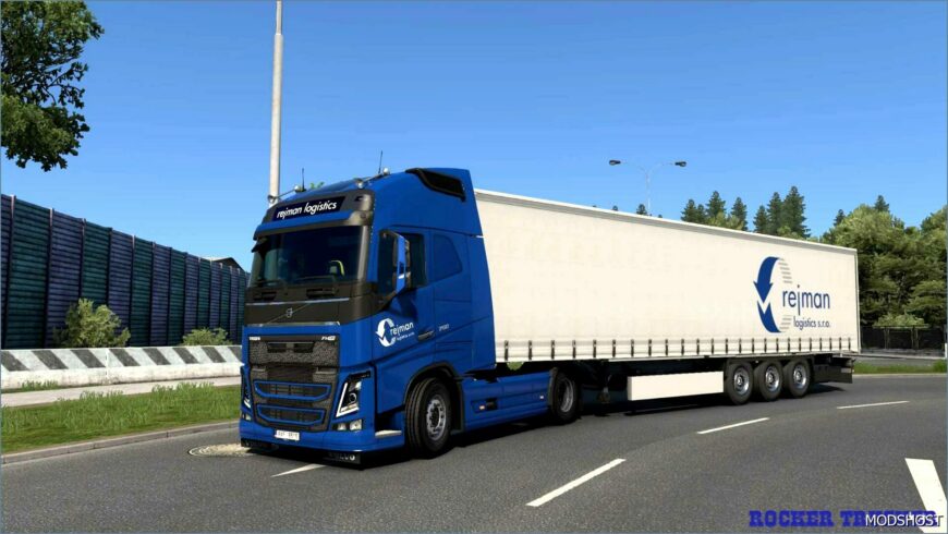 ETS2 Mod: Rejman Logistics S.R.O Skin Pack (Featured)