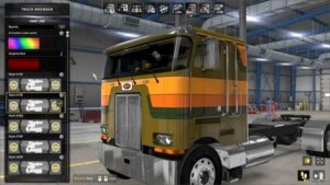 ATS Peterbilt Truck Mod: 362 Cabover V3.5 (Featured)