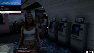 GTA 5 Script Mod: Simple PED Menu V1.1 (Image #4)