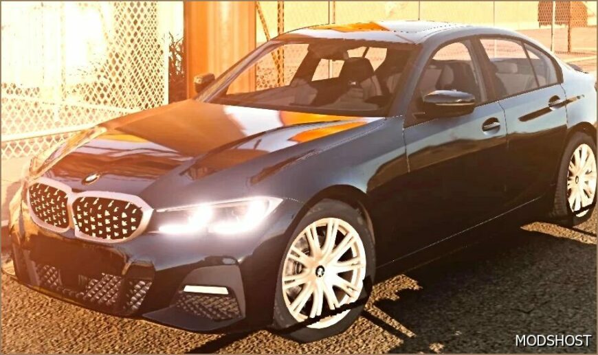 BeamNG BMW Car Mod: 3 Series G20 2018-2023 0.32 (Featured)