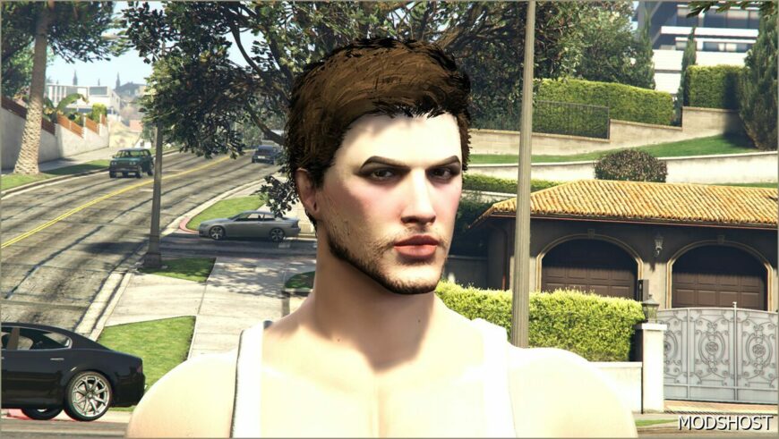 GTA 5 Player Mod: The Parker Hair for MP Male V1.0 Addon (Featured)