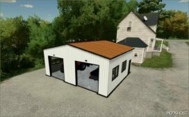 FS22 Placeable Mod: Modern TWO Car Garage V1.0 F (Image #2)