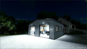 FS22 Placeable Mod: Modern TWO Car Garage V1.0 F (Image #3)