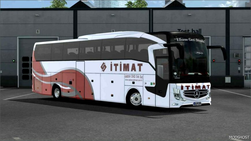 ETS2 Skin Mod: 2020 Travego Sakarya Itimat (Featured)