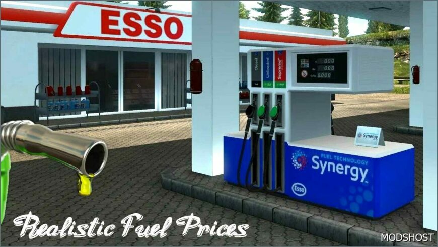 ETS2 Realistic Mod: Fuel Prices - Week 31 2024 (Featured)