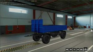 ETS2 Kamaz Mod: BDF Trailers Nefaz 8332-01/04 for Kamaz 8×1 1.50 (Image #2)