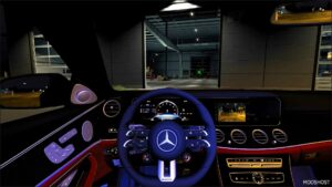 ETS2 Mercedes-Benz Car Mod: Mercedes-Amg E63 S 2023 1.50 (Image #3)