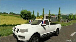 FS22 Car Mod: Pick-Up Agricultural Convoy V1.0.0.1 (Featured)