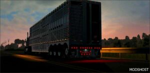 ATS Livestock Trailer Mod: Wilson Silverstar 53` Livestock/Cattle V1.1.9 (Image #3)