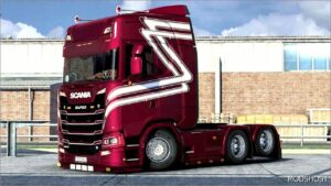 ETS2 Scania Part Mod: R-S 2016 Next GEN Holland Style Extended Bumper V2.0 1.50 (Image #2)