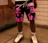 GTA 5 Player Mod: Asaali SS24 Cartel Shorts for MP Male (Image #3)