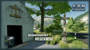 FS22 Placeable Mod: Austrian Wayside Cross (Image #2)