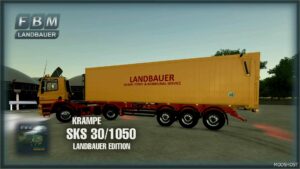 FS22 Krampe Trailer Mod: SKS 30/1050 LE (Image #4)