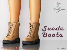 Sims 4 Male Shoes Mod: Suede Boots (Featured)