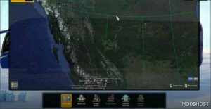 ATS ProMods Map Mod: Road Connection Between Promods Canada and Alaska V11 (Image #2)