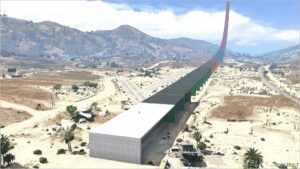 GTA 5 Mod: Obstacle Test Ramp Map (Featured)