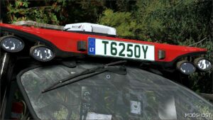 FS22 Mod: Lithuanian License Plates (Featured)