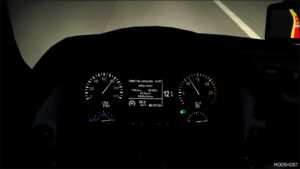 ETS2 Mercedes-Benz Part Mod: Actros MP3 Improved Dashboard V2.0 (Image #5)