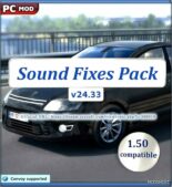 ETS2 Mod: Sound Fixes Pack V24.33 (Featured)