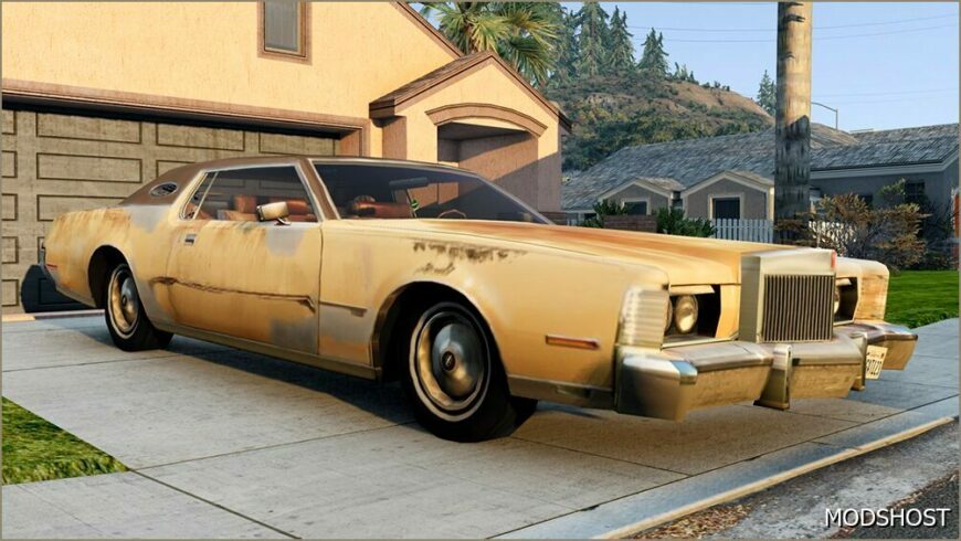 BeamNG Lincoln Car Mod: Continental Mark IV Professor Garfield Edition 0.32 (Featured)