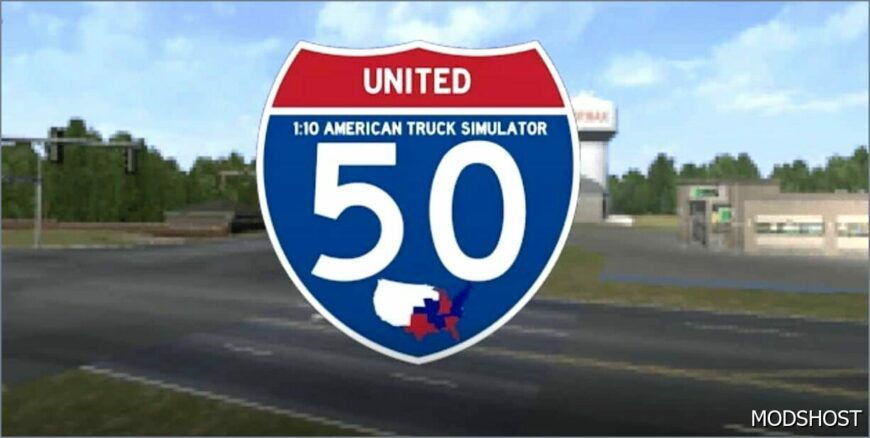 ATS Mod: 50 United Map V2.0 (Featured)