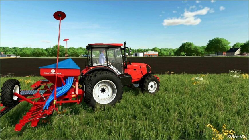 FS22 Belarus Tractor Mod: MTZ Belarus 1222 Rework (Featured)