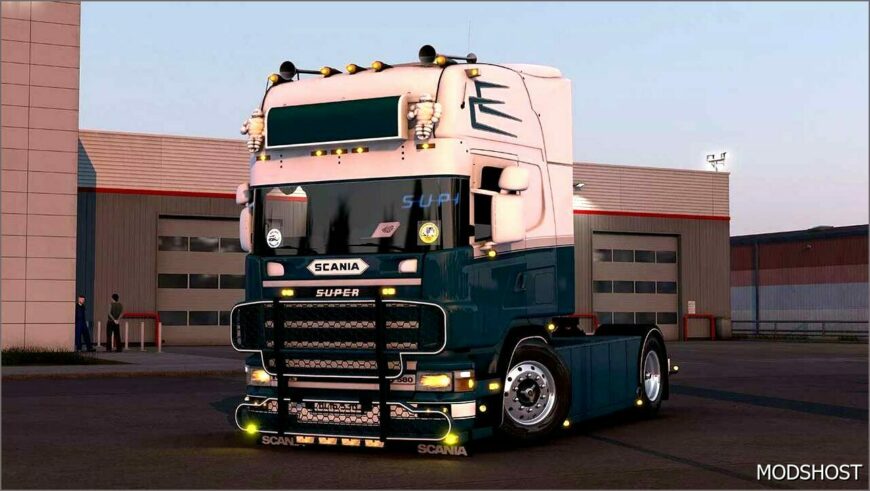 ETS2 Scania Truck Mod: 144L 530 French Style by XBX V1.2 1.50 (Featured)