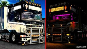 ETS2 Scania Truck Mod: Lion 164L V8 Special Megamod 1.50 (Featured)